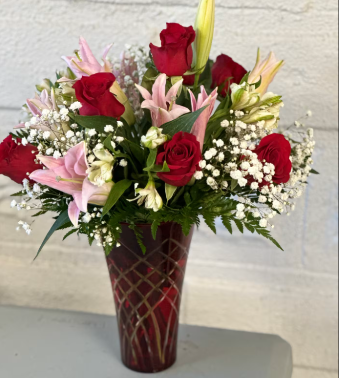 Crimson Serenade Bouquet