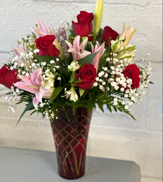 Crimson Serenade Bouquet